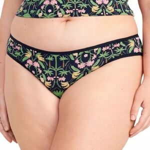 ʕ·ᴥ·ʔ O.N.L.Y. Bikini floral Briefs XL